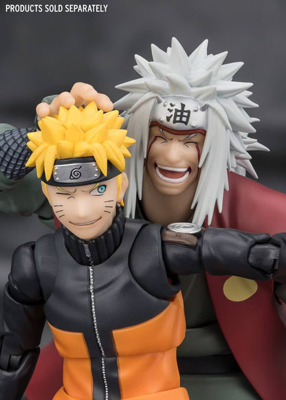 Naruto S.H.Figuarts Action Figure Jiraiya Hidden Leaf Heroic Master Sage (Sage Mode Set)