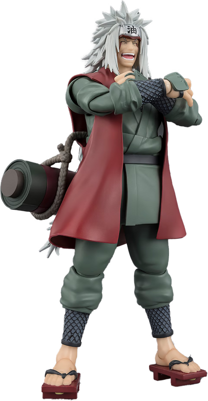 Naruto S.H.Figuarts Action Figure Jiraiya Hidden Leaf Heroic Master Sage (Sage Mode Set)