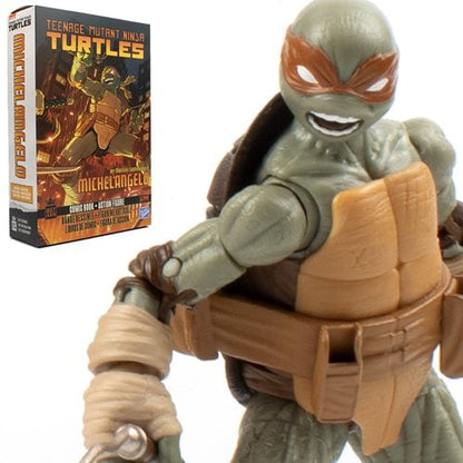 Teenage Mutant Ninja Turtles BST AXN IDW Action Figure and Comic Book Set - Select Figure(s)