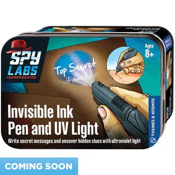 Spy Labs: Invisible Ink Pen and UV Light