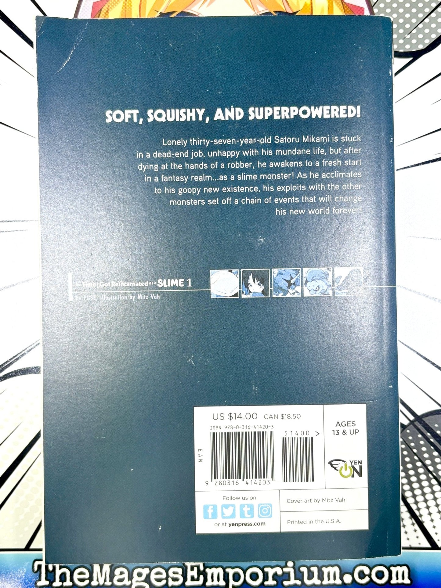 That Time I Got Reincarnated as a Slime Vol 1 Light Novel