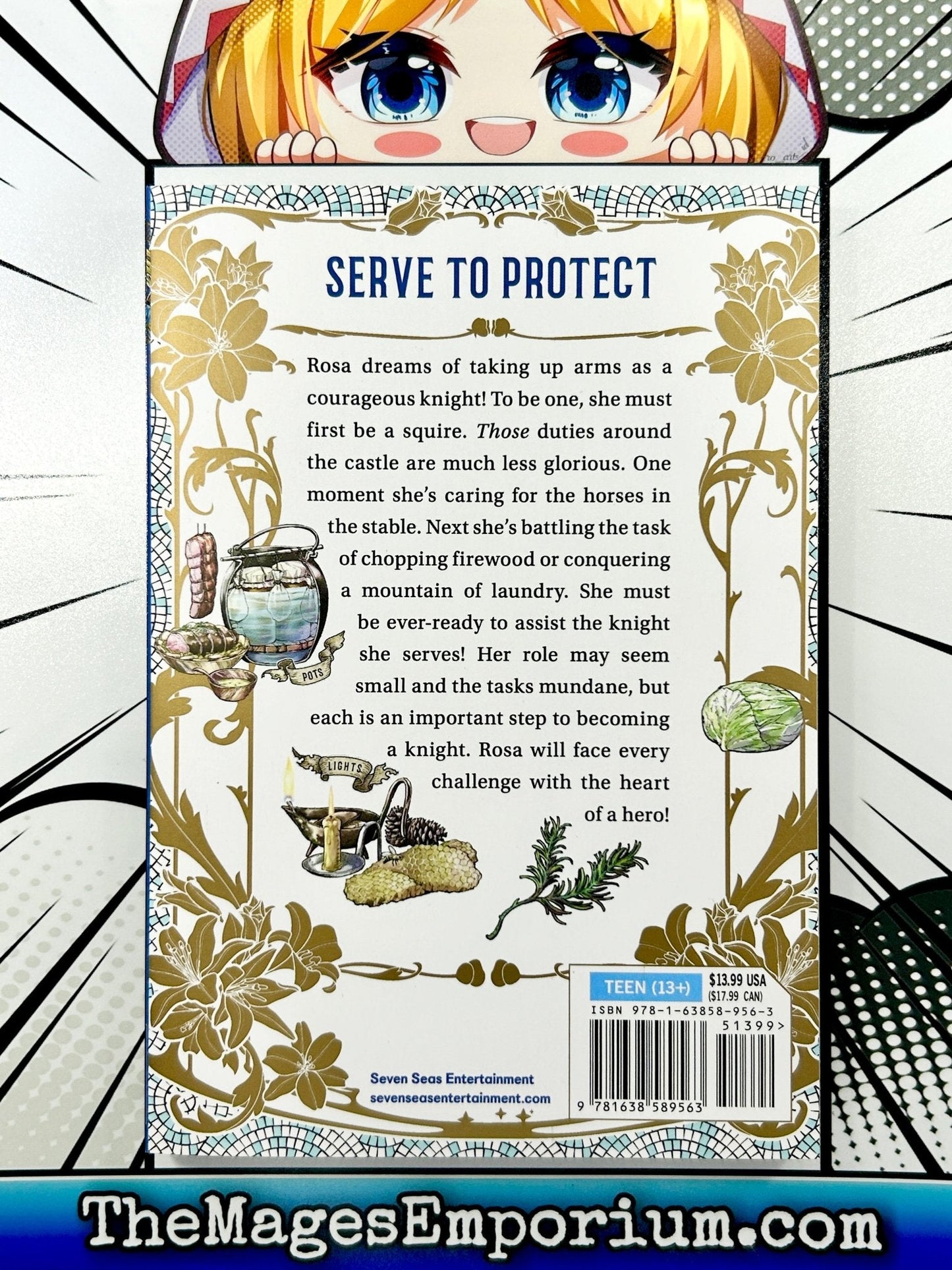 The Knight Blooms Behind Castle Walls Vol 1