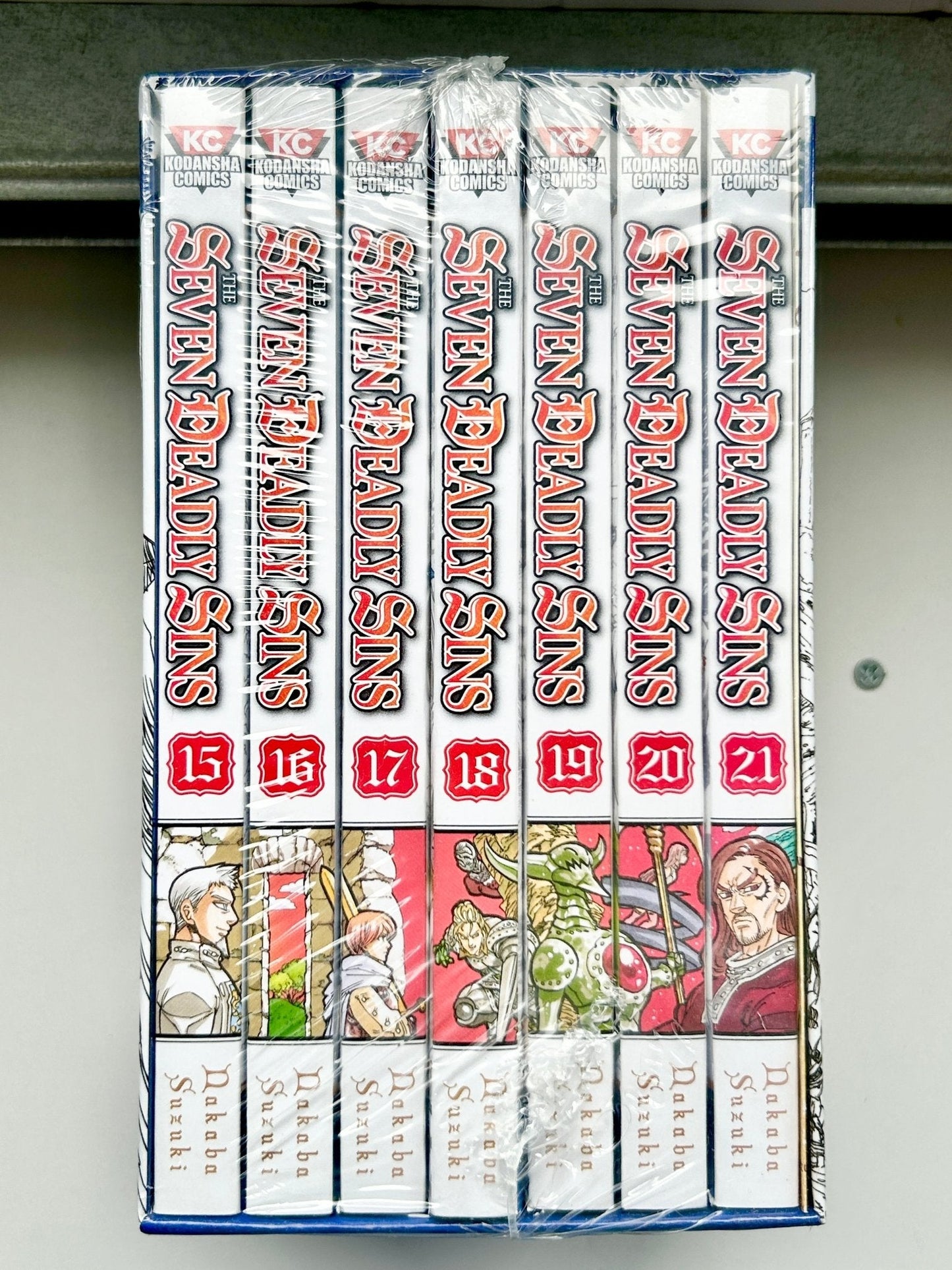 The Seven Deadly Sins Vol 15-21 Sealed Box Set 3