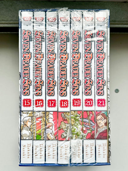 The Seven Deadly Sins Vol 15-21 Sealed Box Set 3