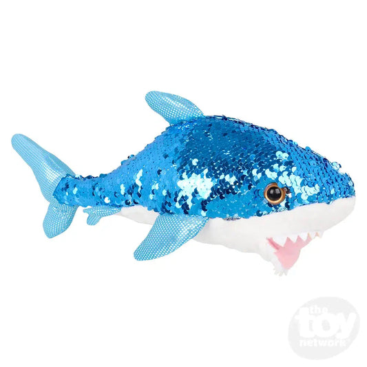 10" Sequin Great White Shark