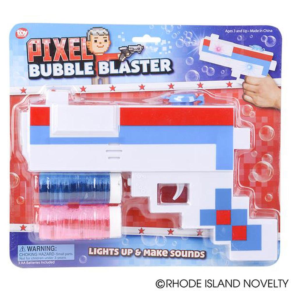 10.25" Patriotic Pixel Bubble Blaster