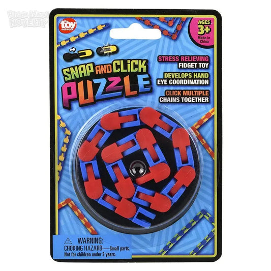 10.75" Snap & Click Puzzle Assorted Colors