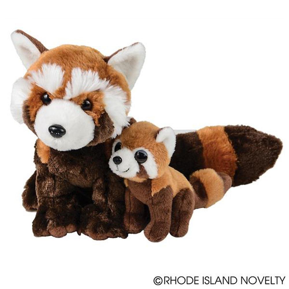 11" And 5.5" Birth Of Life Red Panda Plush