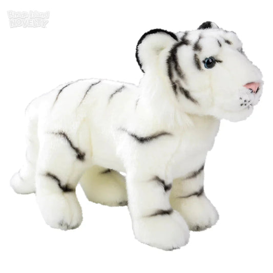 12" Heirloom Standing White Tiger