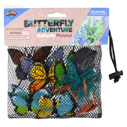 12 Piece Butterfly Mesh Bag Play Set