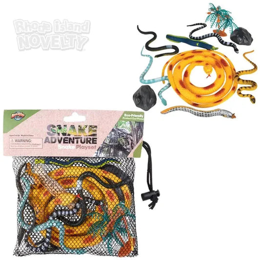 12 Piece Snake Mesh Bag Play Set