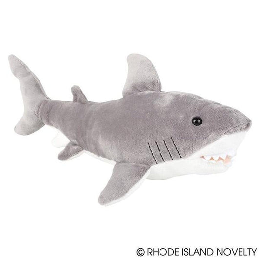 14" Animal Den Great White Shark Plush