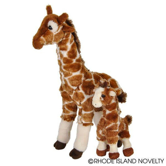 14.5" And 8" Birth Of Life Giraffe Plush