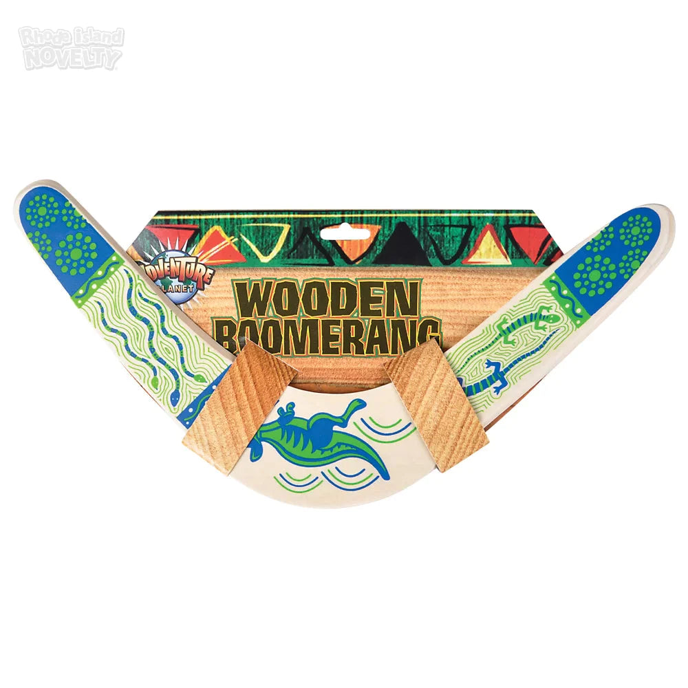 14.5" Wooden Boomerang