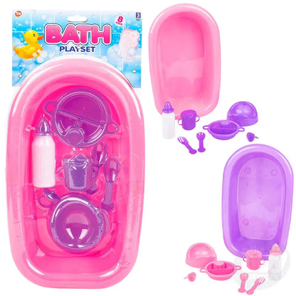 15.25" Baby Bath Playset