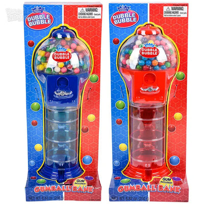 18" Dubble Bubble Spiral Fun Gumball Bank