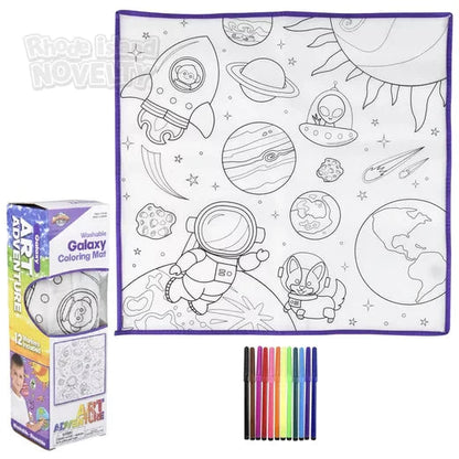 19.5" Space Washable Doodle Mat