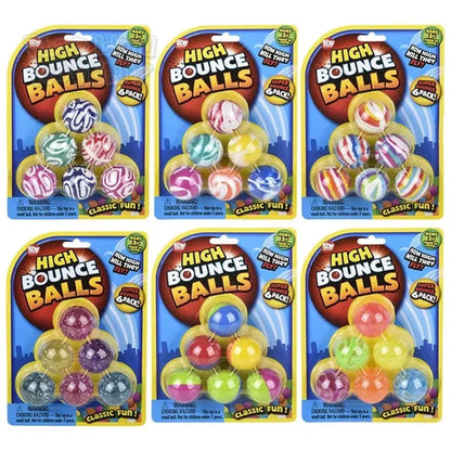 1.25"(32mm) Hi-Bounce Balls Assorted Styles