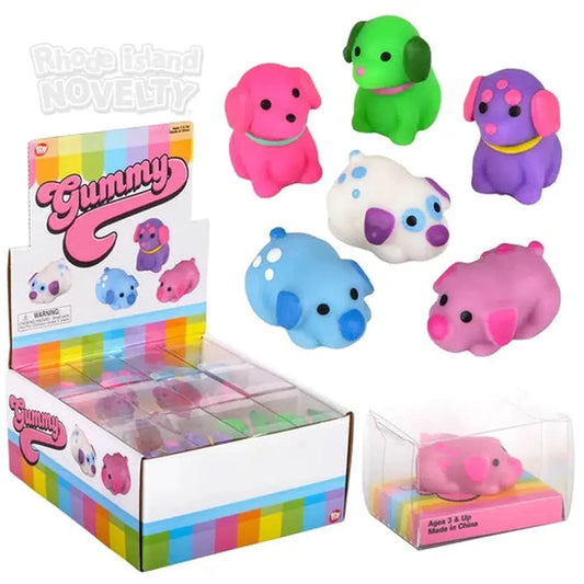 1.5" Gummy Dog Assorted Styles