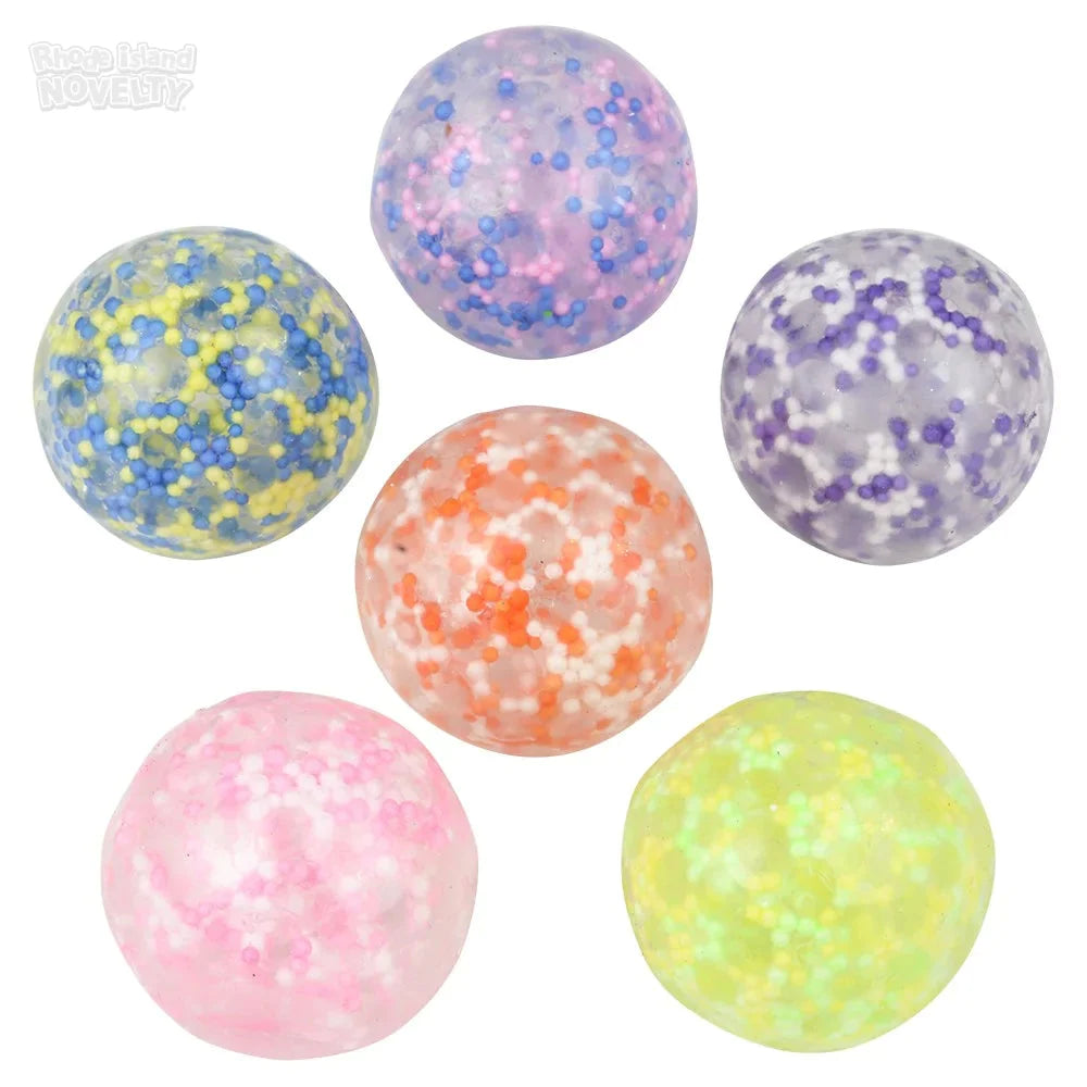 1.6" Squish Sticky Beaded Orbs 3 Pack