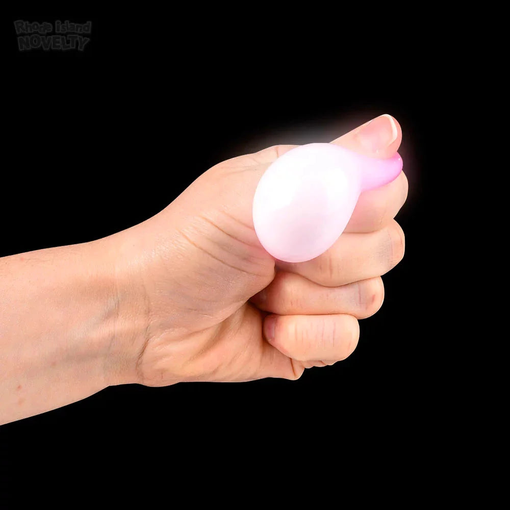 1.6" Squish Sticky Glow In The Dark Orbs 3 Pack