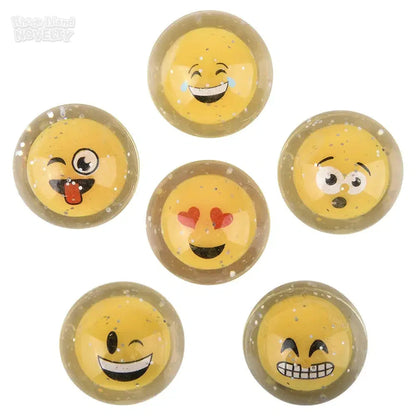 1.75" Light-Up Emoticon Hi Bounce Ball