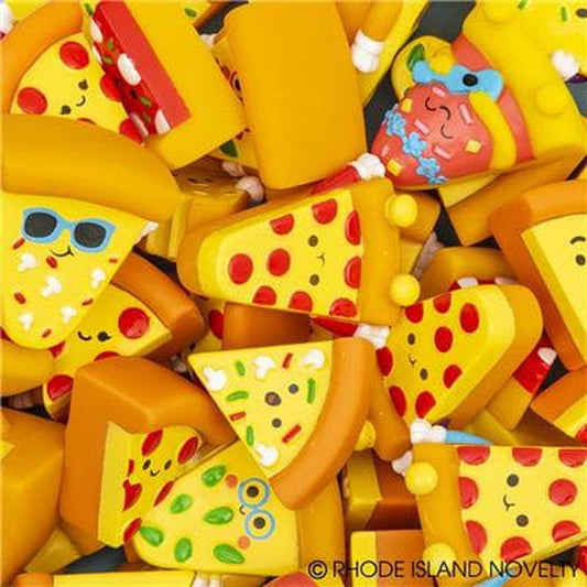 2" Rubber Pizza Collection Single Piece - Assorted Styles