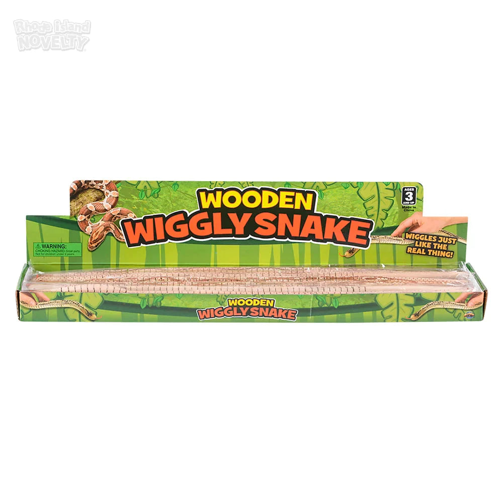 20" Wooden Wiggly Snake