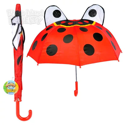 28" Lady Bug Umbrella for Kids