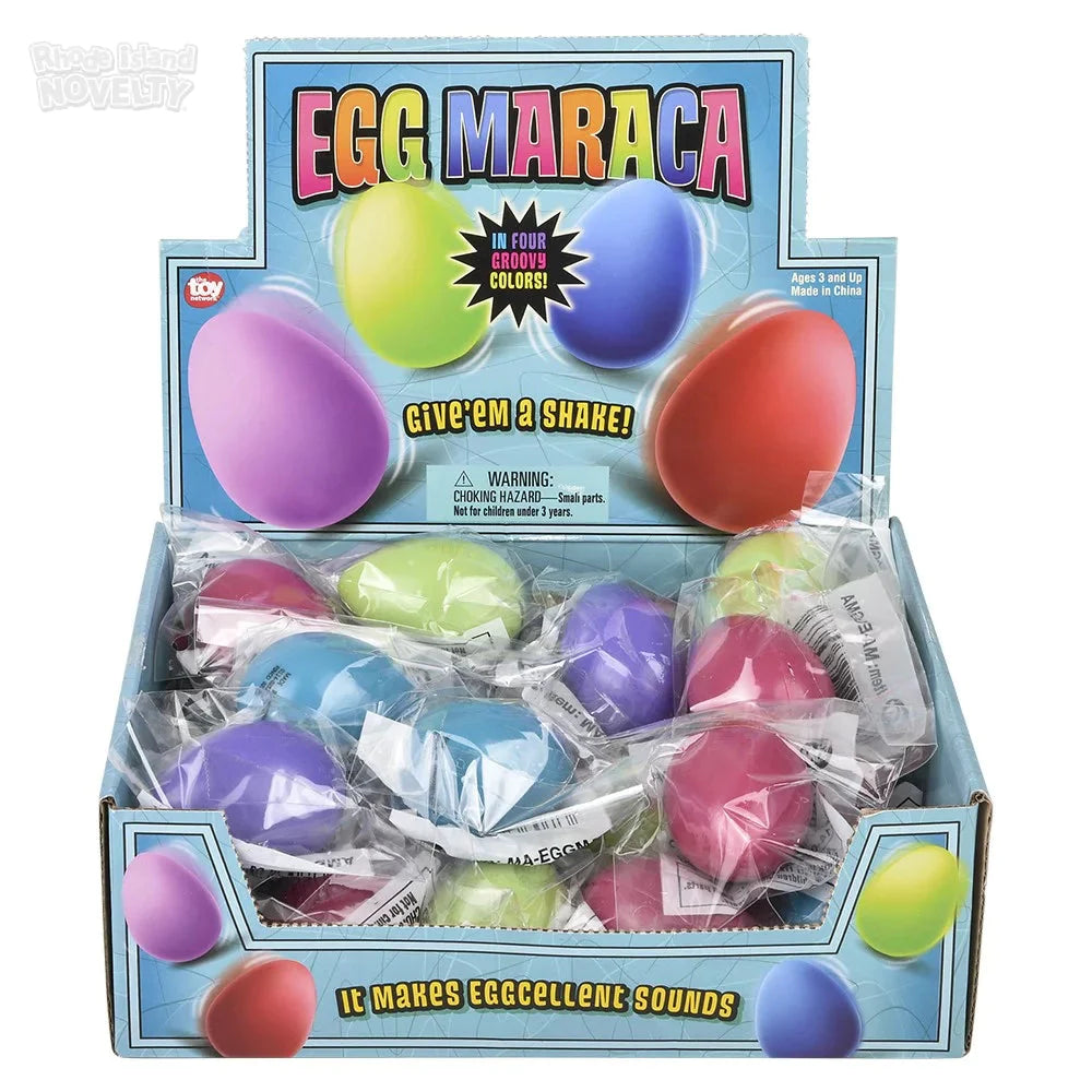 2.25" Egg Maraca Musical Toy