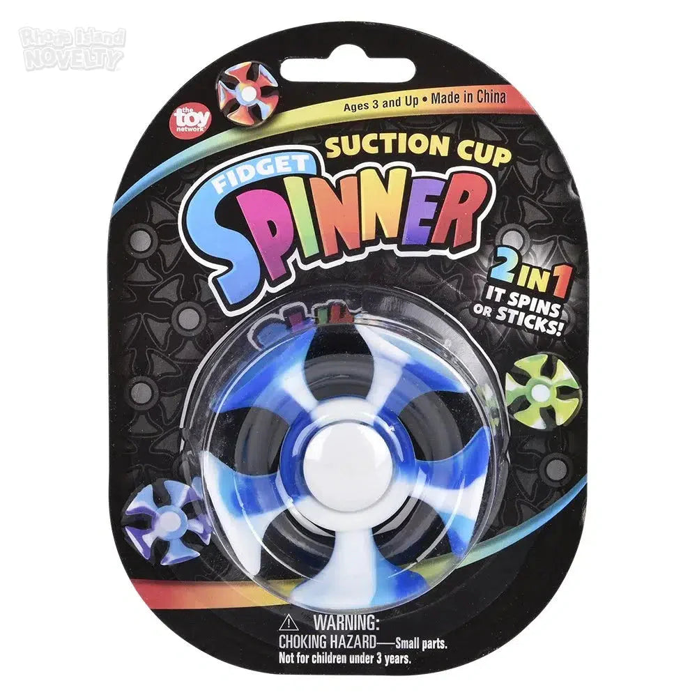 2.5" Suction Cup Fidget Spinner