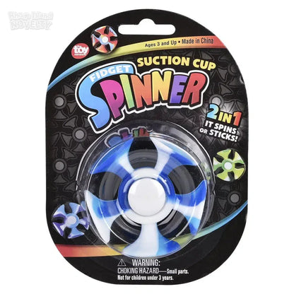 2.5" Suction Cup Fidget Spinner