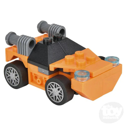 2.75" Building Block Pull Back Race Car in Mystery Egg