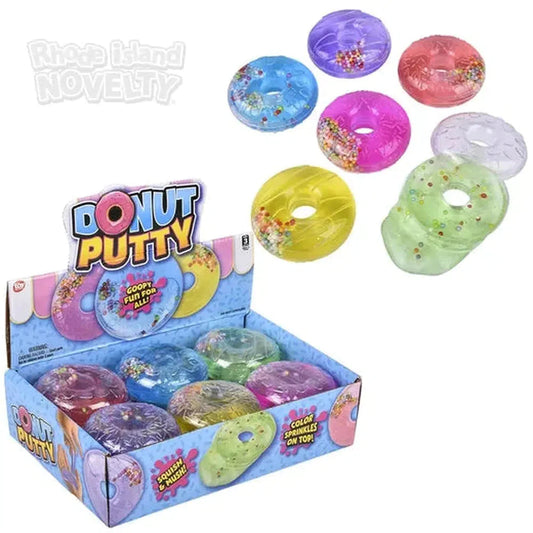 2.75" Donut Putty Assorted Styles