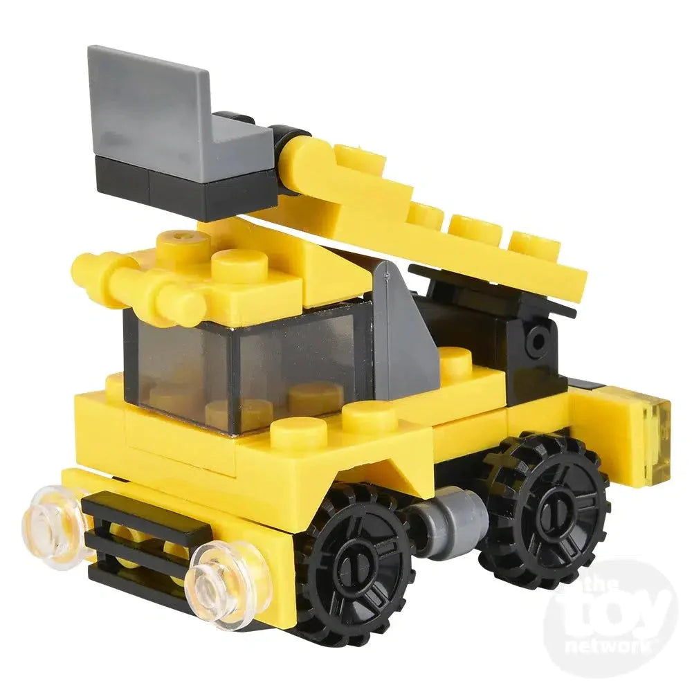 3" Building Block Construction Truck in Mystery Egg