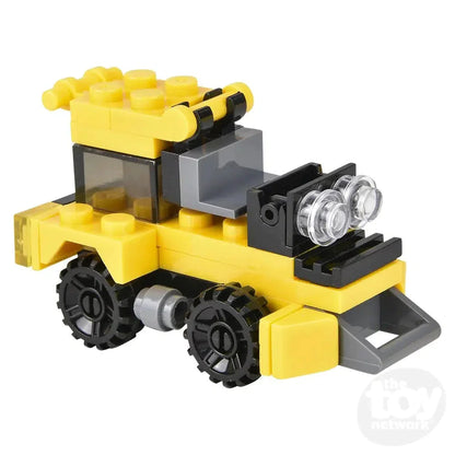 3" Building Block Construction Truck in Mystery Egg