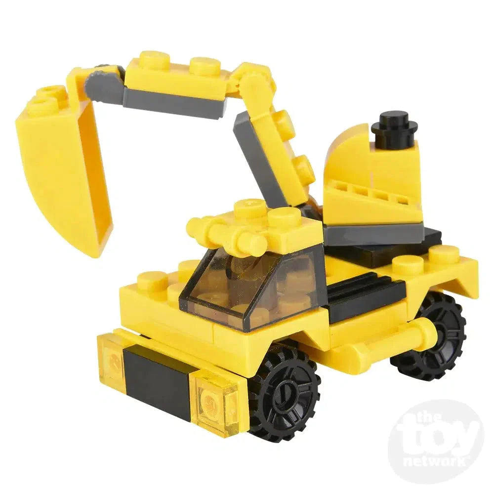 3" Building Block Construction Truck in Mystery Egg