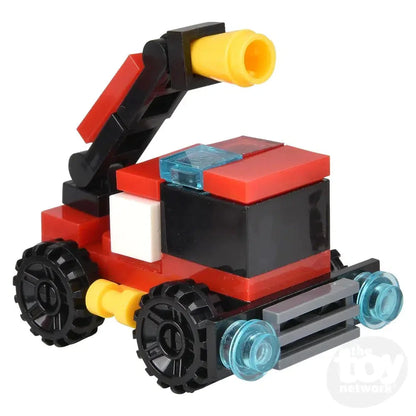 3" Building Block Fire Rescue Vehicles  in Mystery Egg