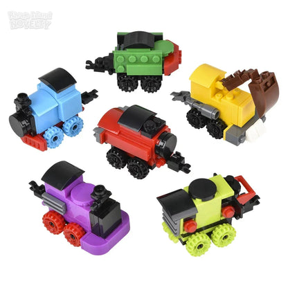 3" Building Block Trains in Mystery Egg