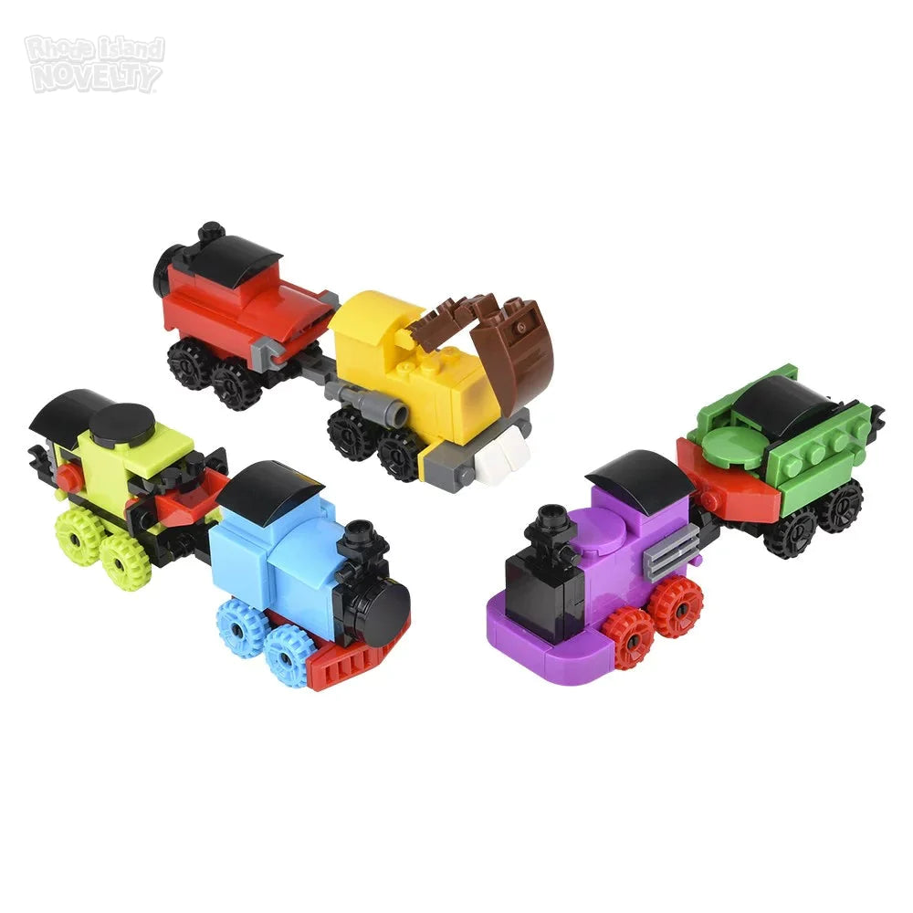 3" Building Block Trains in Mystery Egg