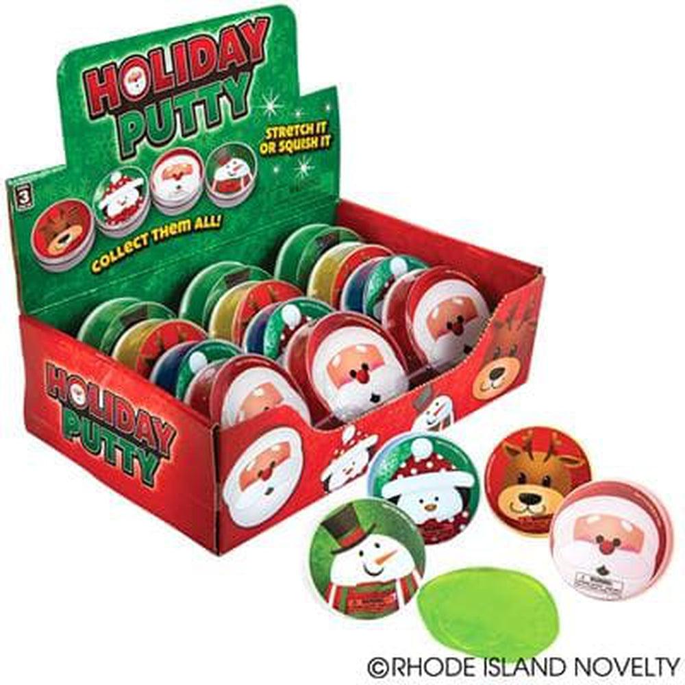 3" Christmas Putty - Assorted Styles