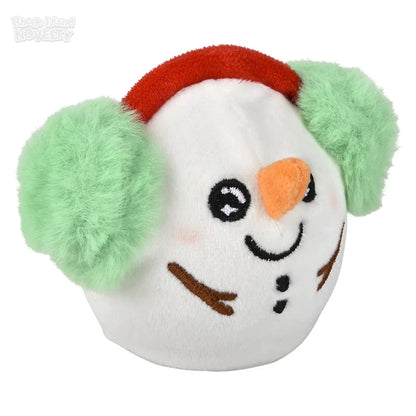 3" Christmas Squeezy Bead Plush