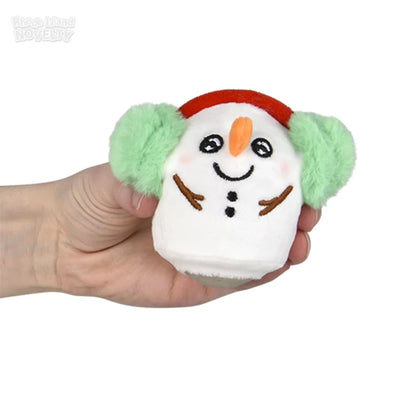 3" Christmas Squeezy Bead Plush