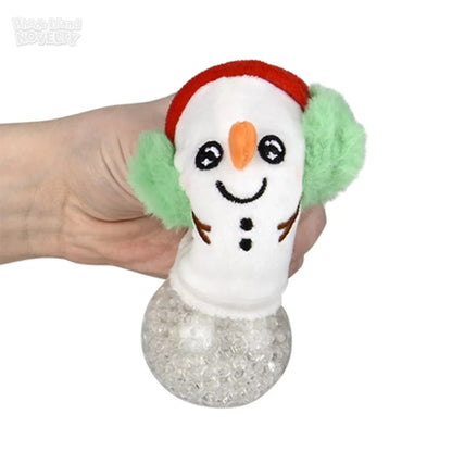 3" Christmas Squeezy Bead Plush