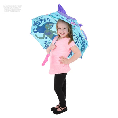 30" Mermaid Umbrella for Kids