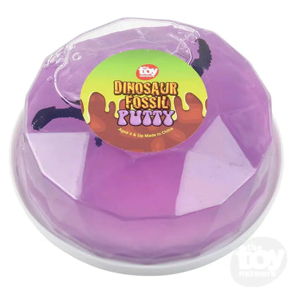 3.5" Dinosaur Fossil Putty - Assorted Styles