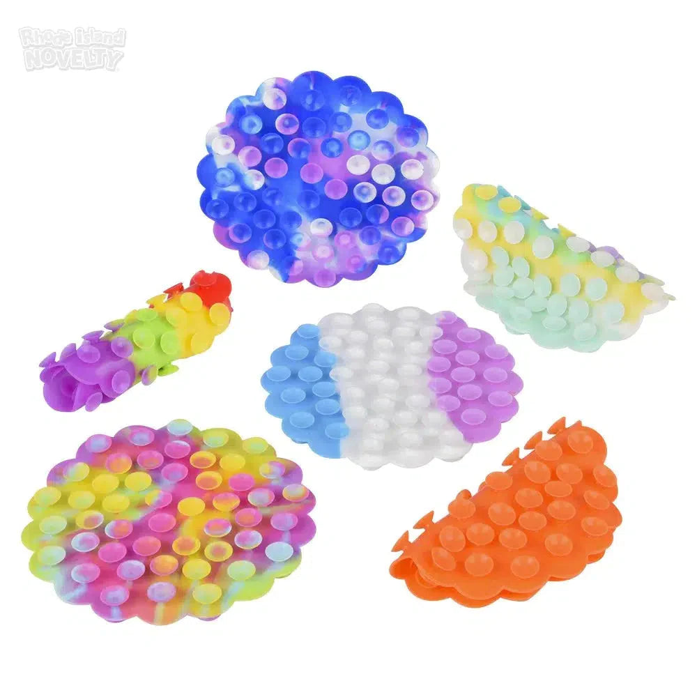 3.5" Double Side Round Fidget Suction Cups