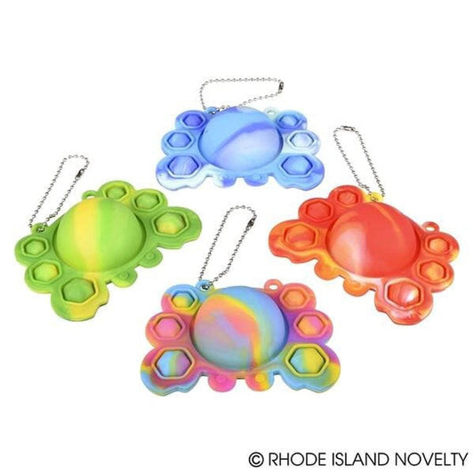 3.75" Bubble Popper Reversible Crab