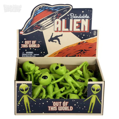 4" Bendable Alien