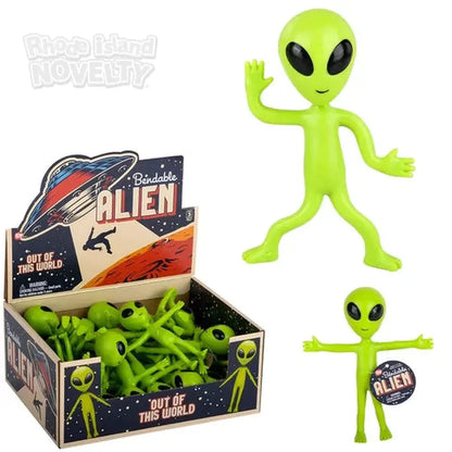 4" Bendable Alien